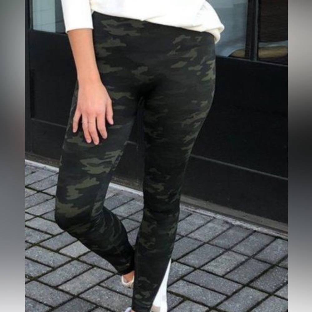 Spanx -look at me now Camo leggings